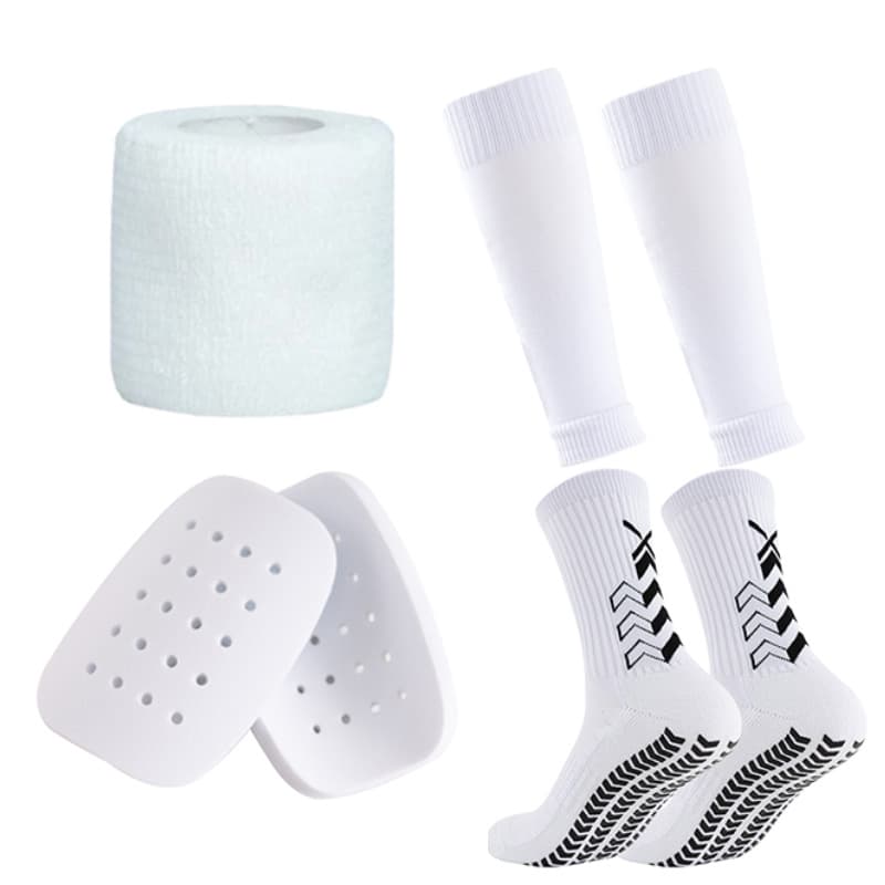 Adult thickened short leg football socks strap set men's and women's adhesive non-slip socks