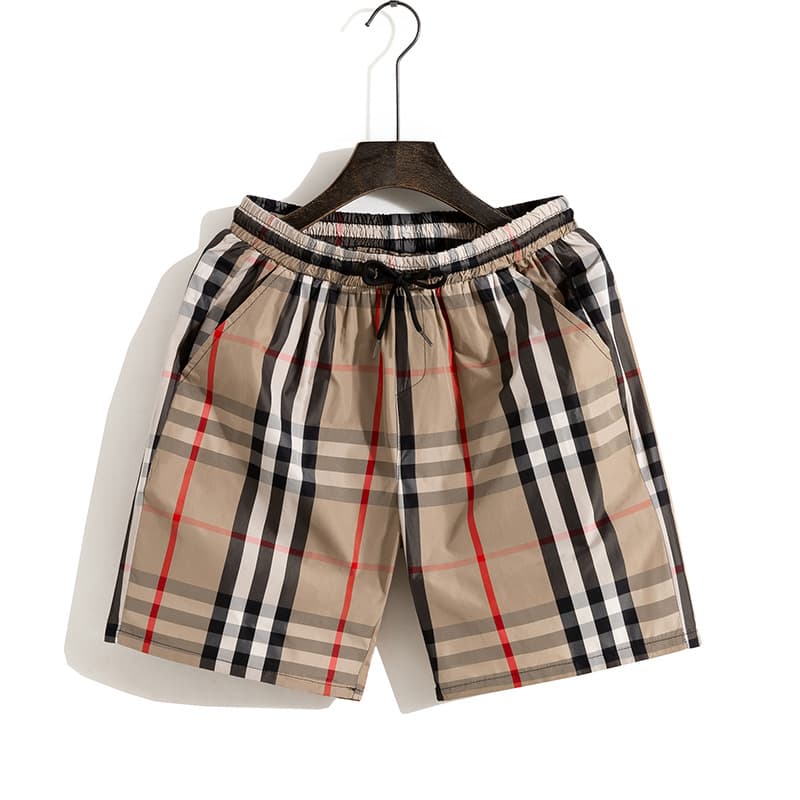 Shorts d'été pour hommes, pantalons décontractés pour hommes, pantalons cinq points tendance, maison, carreaux polyvalents, amples, vêtements d'