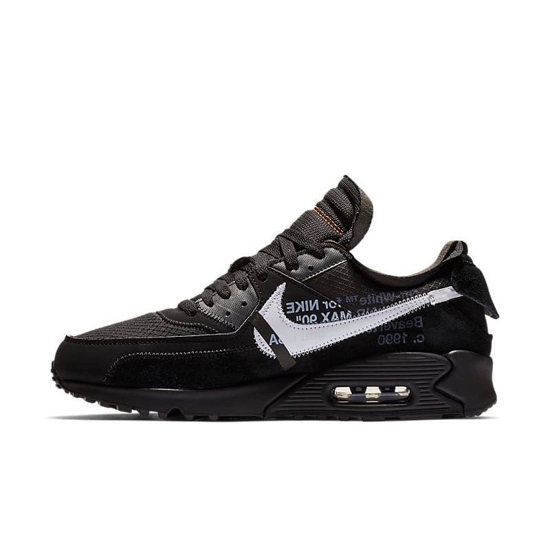 Chaussures de course NIKES Designer OFFs-White X AirS MaxS 90 The Ten Triple Black White Hommes Femmes UNDFTD Baskets infrarouges Baskets de sport ha