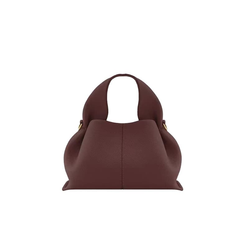 Sac Polène Cloud, un sac à main de niche en forme de ravioli, nouveau sac à main/bandoulière haut de gamme français pour femmes, collection 2025