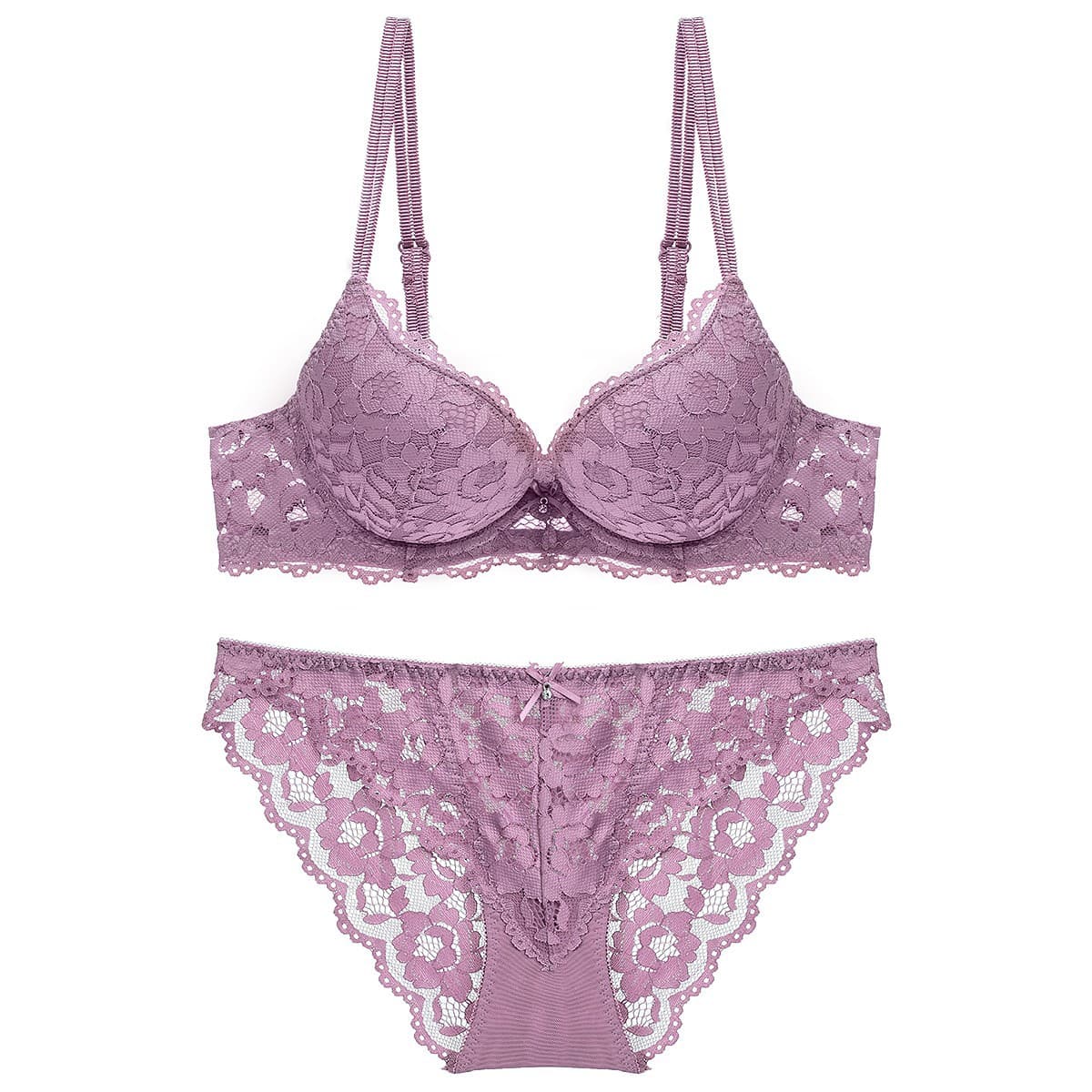 Women's clothing sexy lingerie women's small breasts show big gathered bra anti-sagging collection breast push-up bra set bra