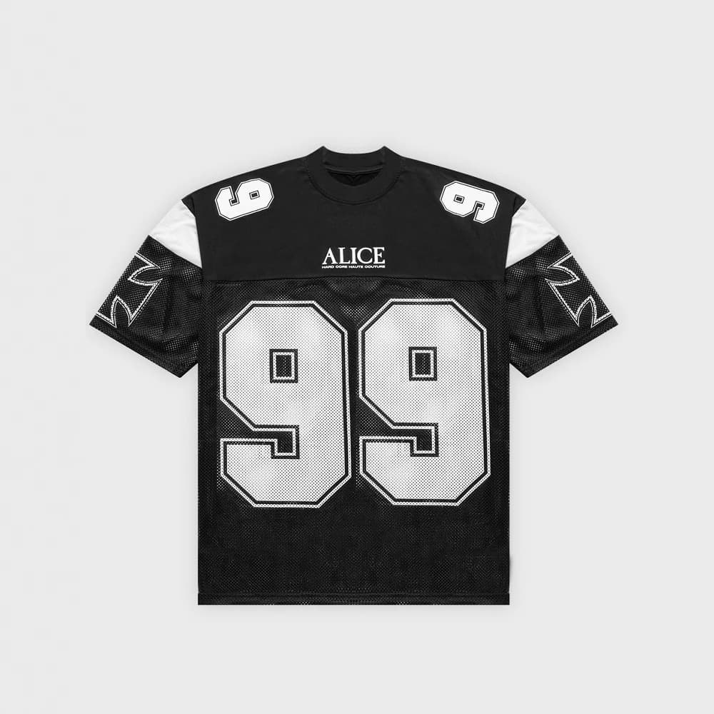 ​​Men's Summer Printed T-Shirt - Breathable Polyester, Fashionable & Comfortable, Black/White, S/M/L​​
