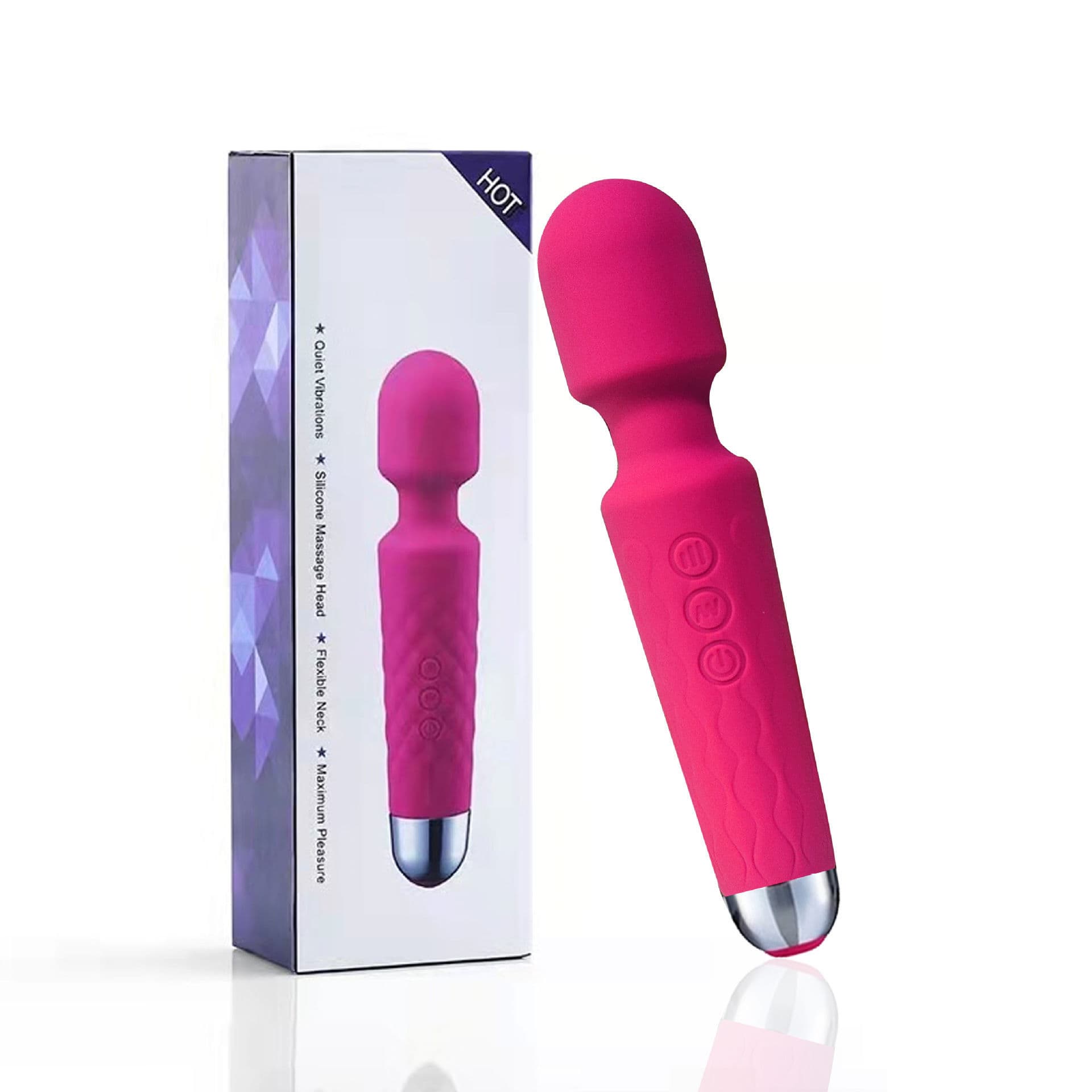 Вибратор G-Spot Взрослых, Продукт, Волшебная Палочка, Массажер, Стимулятор Клитора, USB Перезарядка, Секс-игрушки Для