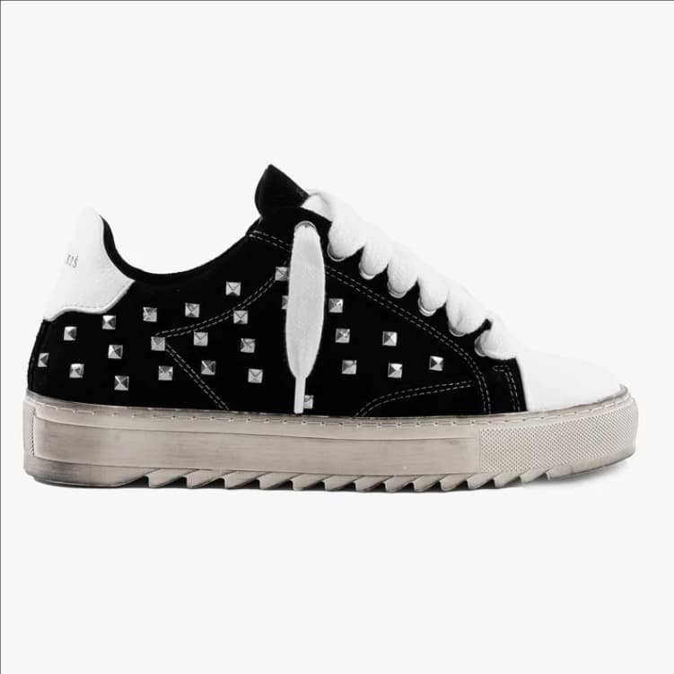 Chaussures de skate à plateforme en denim déchiré pour hommes et femmes, style décontracté, Numeris Sports, lacets, semelle en caoutchouc noir