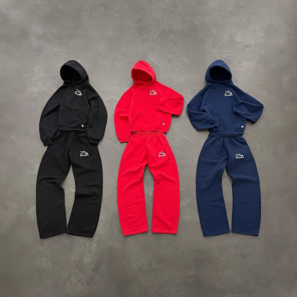 ​​"Minimalist Couple's Hoodie & Jogger Set – Trendy Streetwear Matching Outfit (S-XL)"​​
