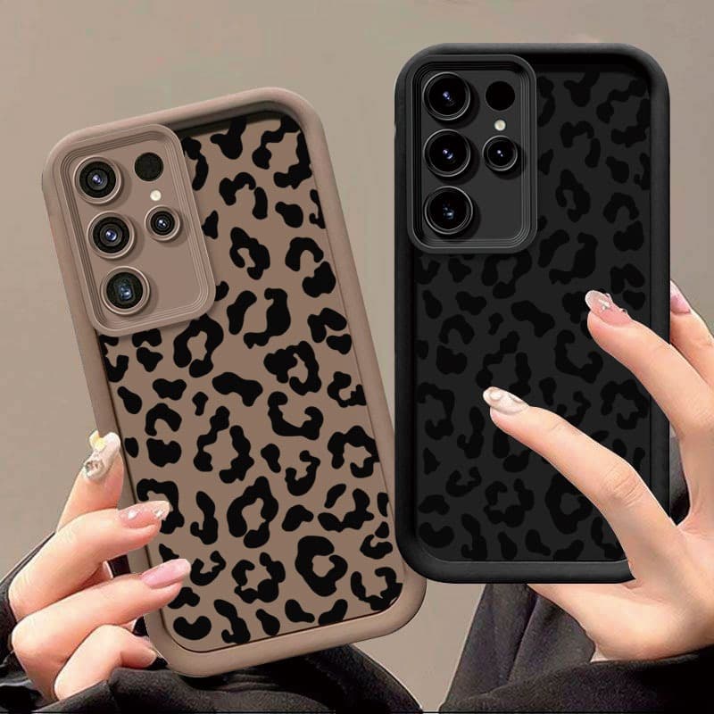 Leopard Pattern Phone For 15 Case Xiaomi Poco X6 Pro X5 M5s F5 F4 C55 4G C31 M3 Mi 10T 11 Lite 5G NE Cases Cover