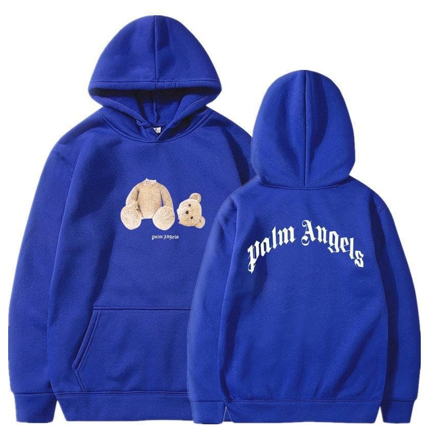 Chaopai palmier Angel Bear anges ours ours en peluche couple imprimé Sweat à capuche