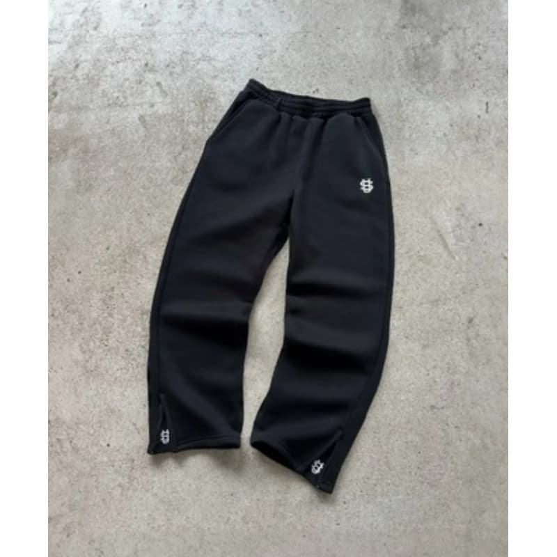 Pantalons larges décontractés pour couples adolescents, collection broderie tendance très populaire en Europe et aux États-Unis