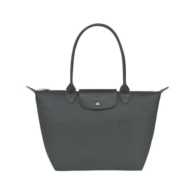 Long Champ Le Pliage Vert M Sac Femme Sac à Main Épaule Moyen Dumpling Bun