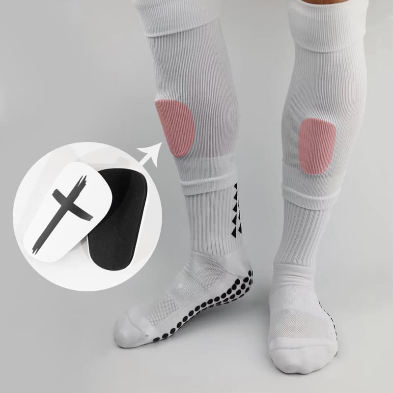 Mini football leg pads Men's and women's thickened cross leg pads Insert sports pads