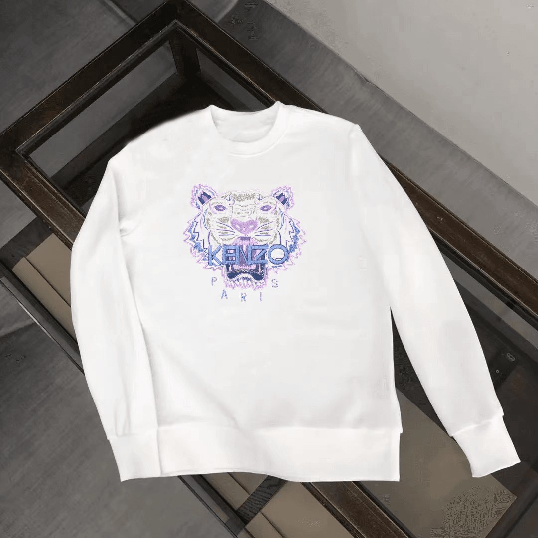 Pull ample et décontracté à col rond pour homme et femme, style sport imprimé, surdimensionné, 2026