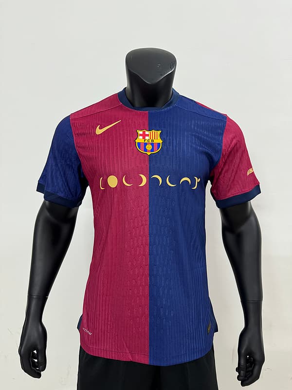 24-25 Player Version: New SBarcelona Home Special Edition Football Jersey S-XXL