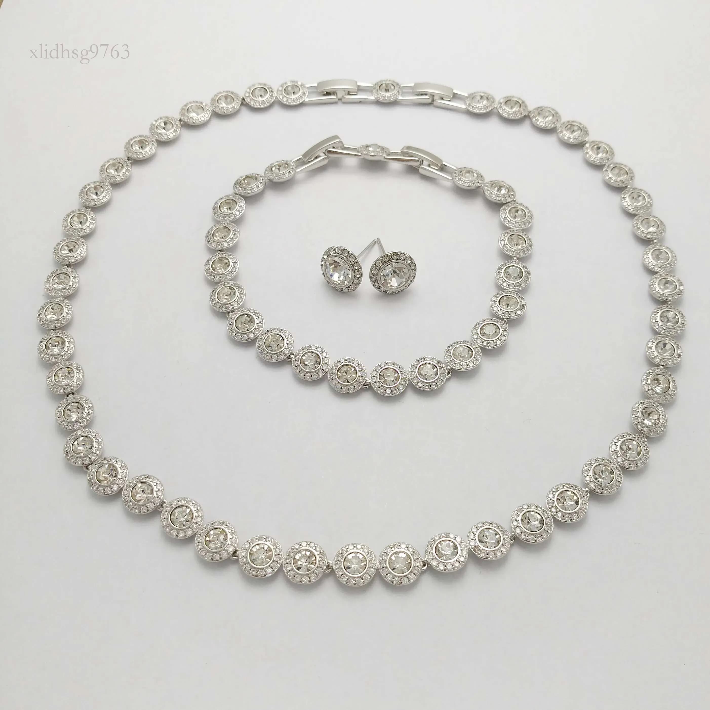 Angelic Necklace Alloy AAA Pendants Moments For Fit Charms Beads Rose Gold Jewelry 227 Annewel Women Bracelets Sier