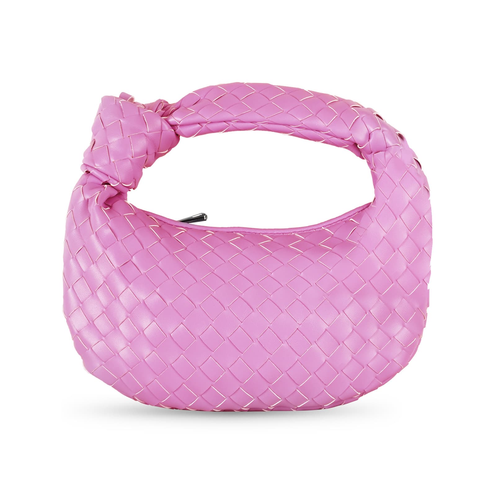 Sac à main tissé, petit pain rond en forme de nuage