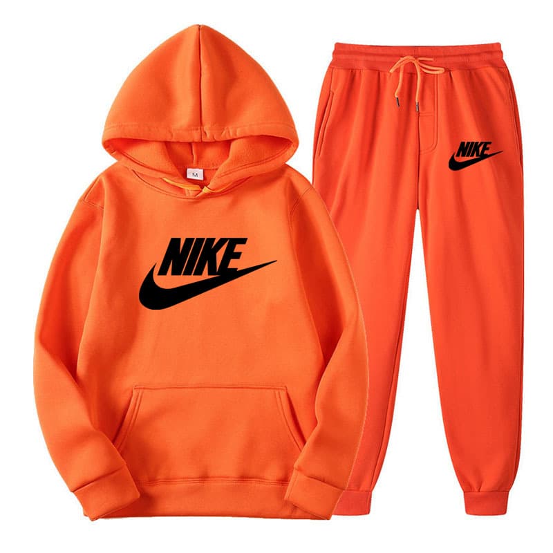 Ensemble de sport décontracté pour hommes et femmes, version coréenne d'automne, ample et à la mode, coupe slim, sweat-shirt à capuche, pantalon
