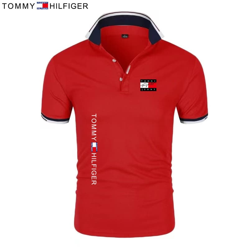 Chemise de golf à manches courtes pour hommes, polo décontracté imprimé, chemise boutonnée, nouvelle collection été 2024