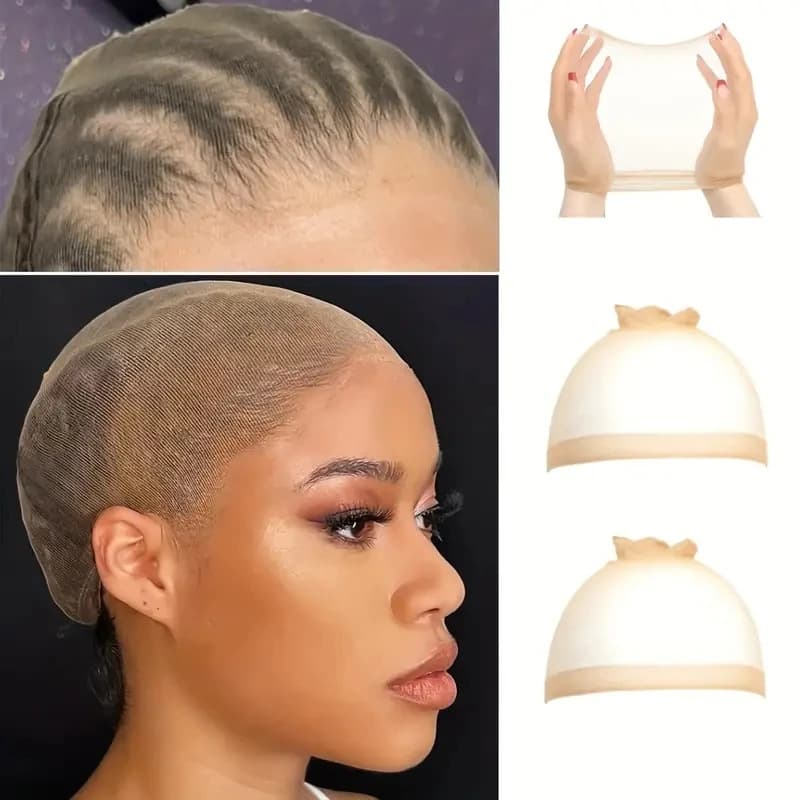 wig net cap HD WIG CAP universal skin color high elasticity ultra clear wig hair net