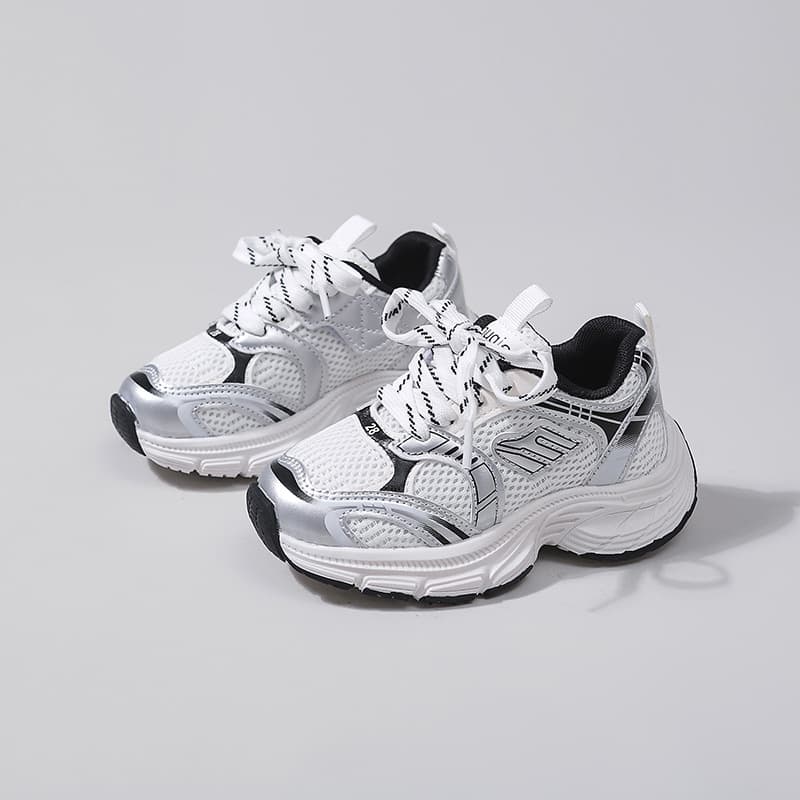 Boys' Sneakers Sports Shoes For Boys And Girls Breathable Non Slip Fashionable All Match Dad Shoes