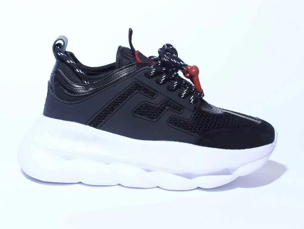 Chaussures de sport décontractées, chaîne de commerce extérieur transfrontalier, station européenne, chaussures de papa rétro, semelle épaisse