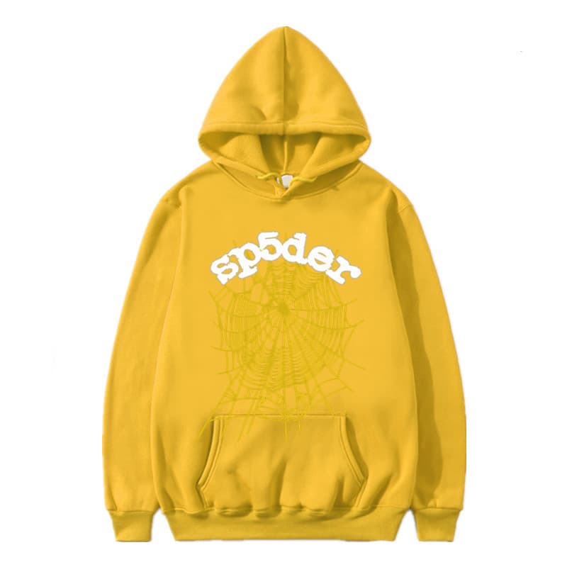 Sweat à capuche et pantalon de survêtement imprimé automne/hiver de la série Spider 555