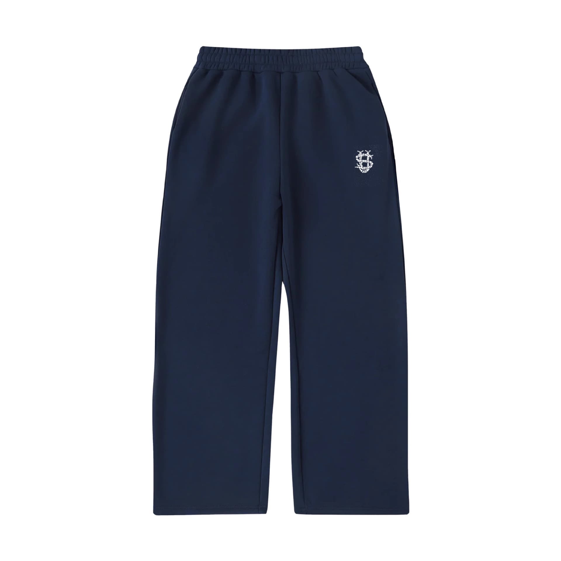 Unisex Streetwear Embroidered Joggers - Hip-Hop Cotton Blend Sweatpants With Urban Design (5 Colors, S-2XL)