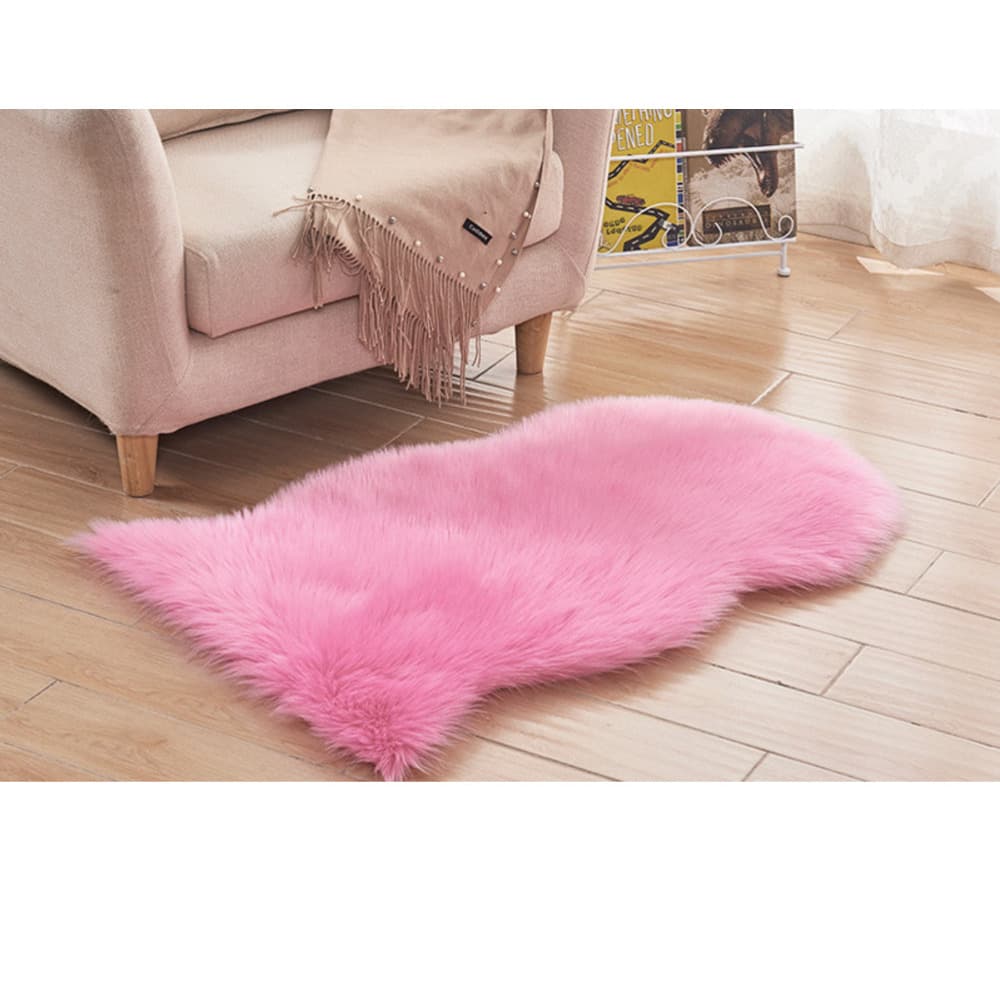 Modern Minimalist Plush Floor Mat For Living Room Carpet Stain Resistant Easy To Clean Bedroom Soft Bedside Rug