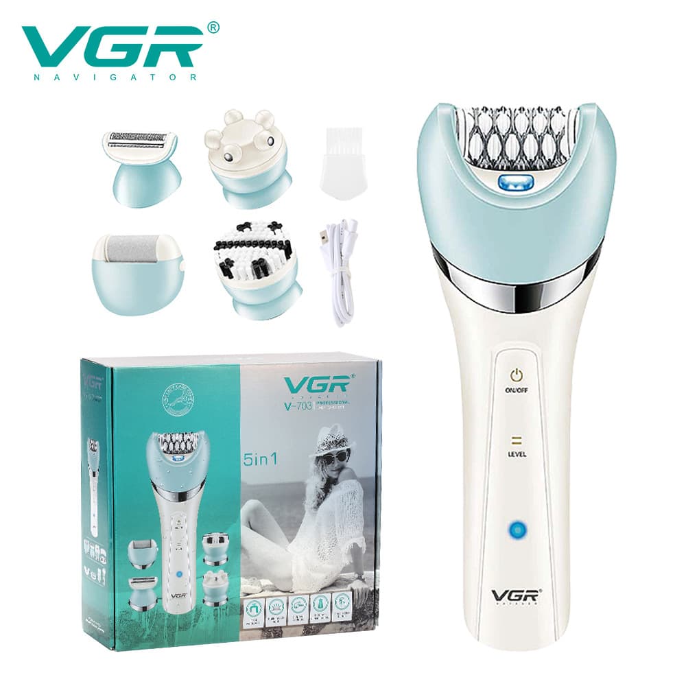 Women's Multifunctional Hair Remover Electric Hair Removal Device IPX4 Water Washable Hair Epilator