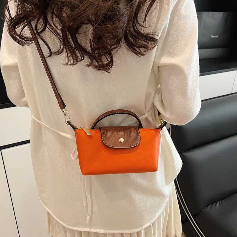 for Women 2025 Spring Summer New High-end Nylon Dumpling Bag Versatile Crossbody Canvas Handbag