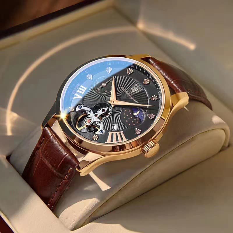 2023 New Hot Selling Waterproof Glow Men's Watch Fashion Watch Ultrathin Calendar Multifunctional Quartz Watch