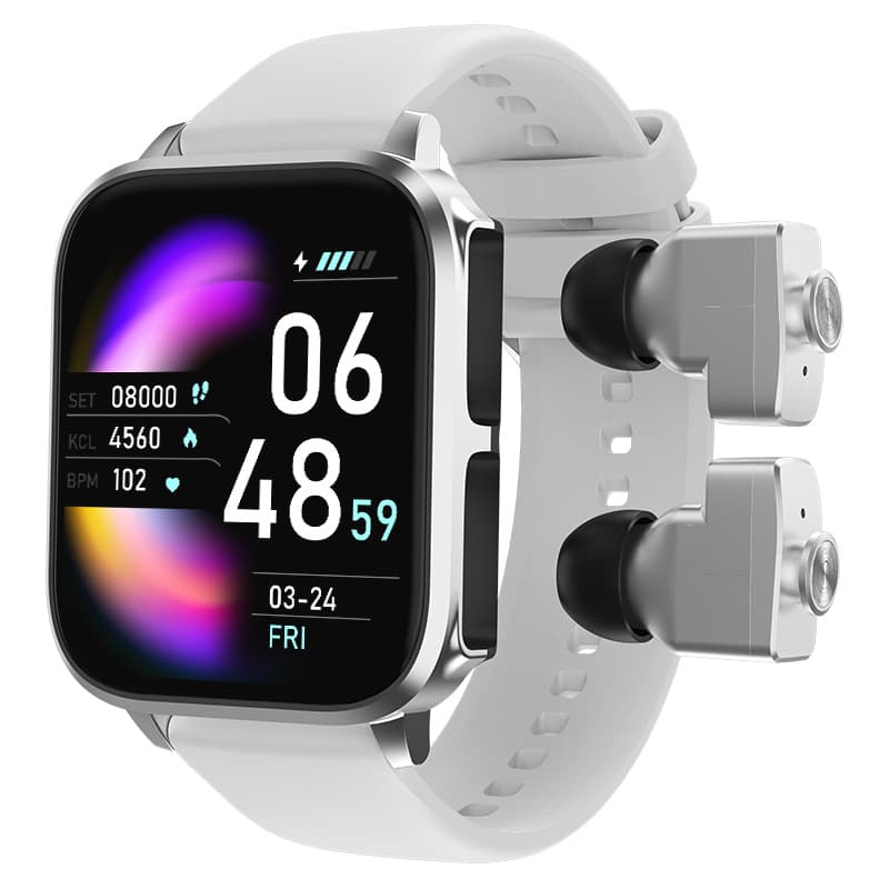 T22 new earphone smart watch TWS two in one ultra heart rate blood pressure sleep multi function smart watch