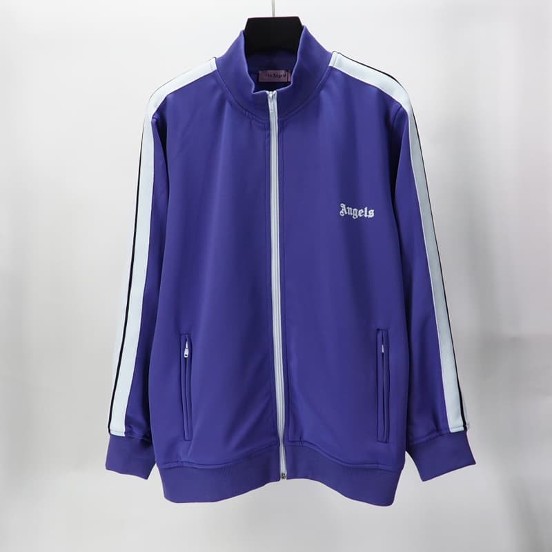 Veste de sport à rayures arc-en-ciel avec fermeture éclair et palmier, uniforme scolaire pour homme, nouvelle version 2025