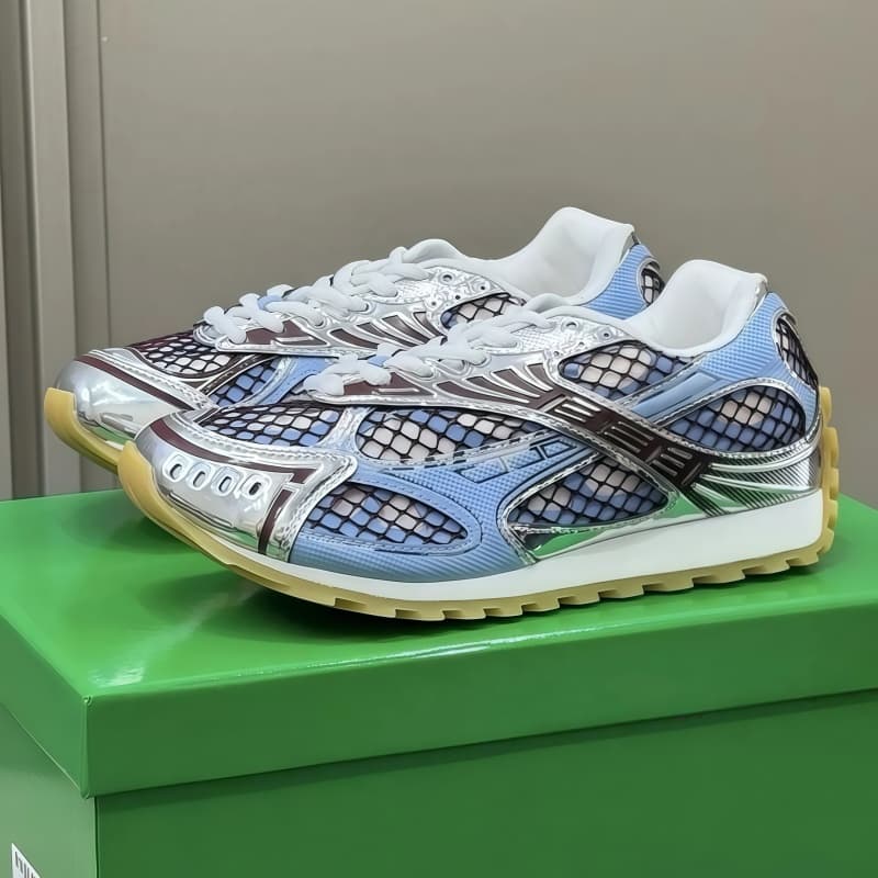 Chaussures de course pour hommes et femmes, baskets blanches à semelle épaisse, respirantes, plateforme, inscriptions en mesh, chaussures de sport