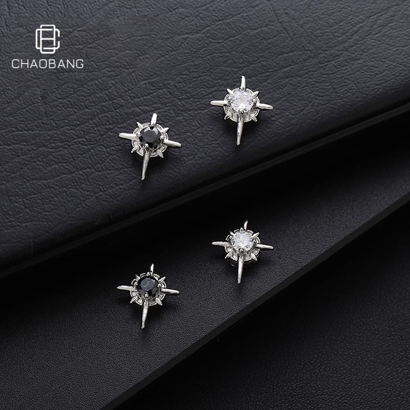 Clip Earrings Magnetic Ear Clips For Men, Polaris Personality, No Piercings, Versatile, High End, Simple Earrings, Trendy Niche Accessories For Women