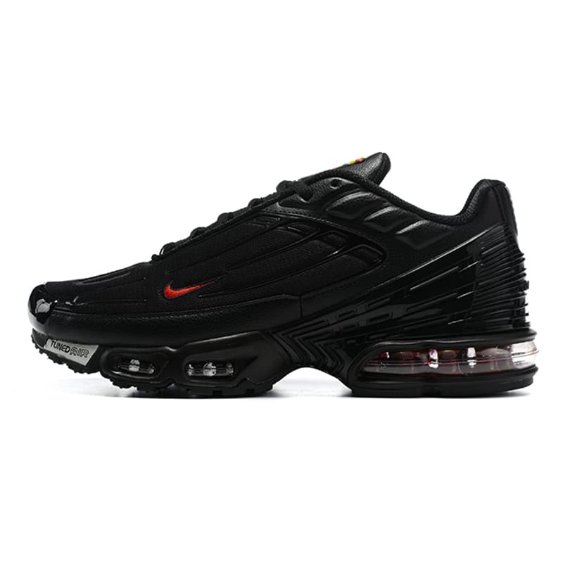 Nikes Tns Plus 3 Chaussures de course pour hommes Terrascape Triple Black White Psychic University Blue Hyper Jade Midnight Navy Baskets de sport en
