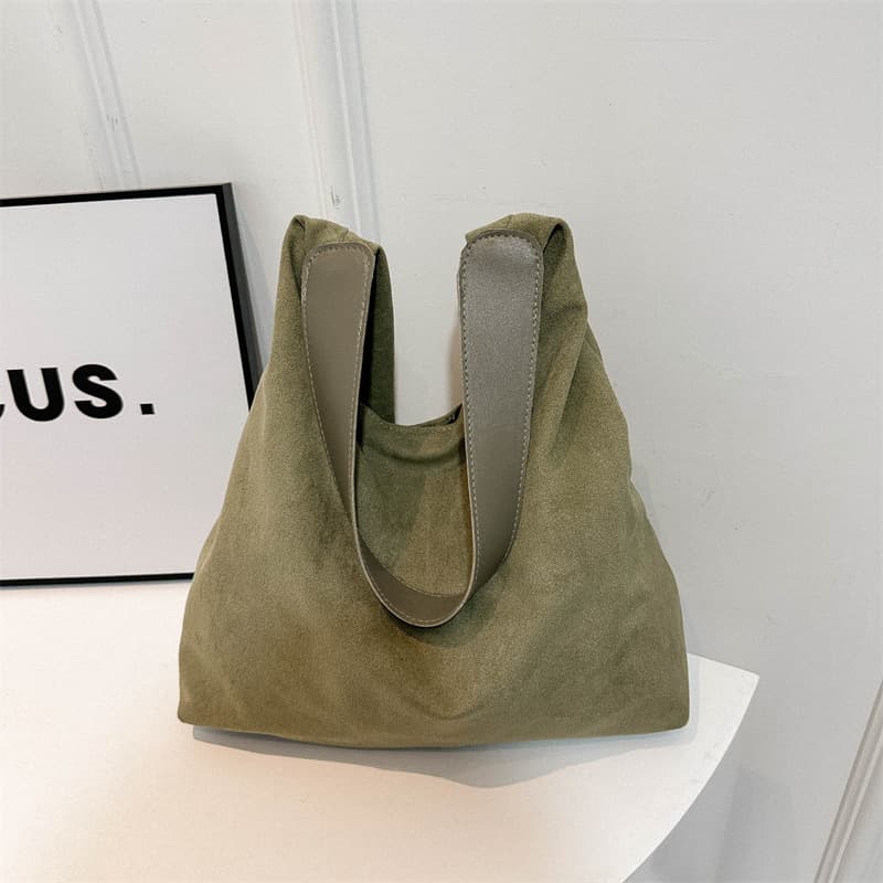 Casual simple ladies large capacity handbag 2024 new fashion personality tote bag niche shoulder bag women's bag