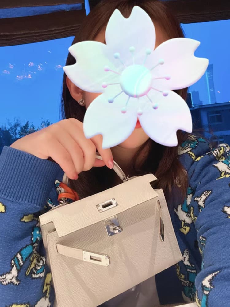 P7 Bubble Green 2023 Nouveau sac Kelly de deuxième génération Printemps et été Sac messager à bandoulière Sac à main en cuir véritable Mini