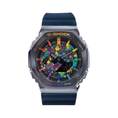Série GM-2100, multifonction, étanche et antichoc, ruban octogonal en métal, quartz neutre électronique