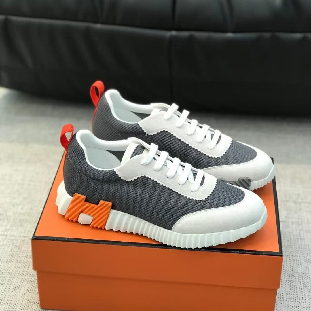 Chaussures blanches respirantes et polyvalentes en cuir véritable de marque H, baskets noires pour femmes et hommes