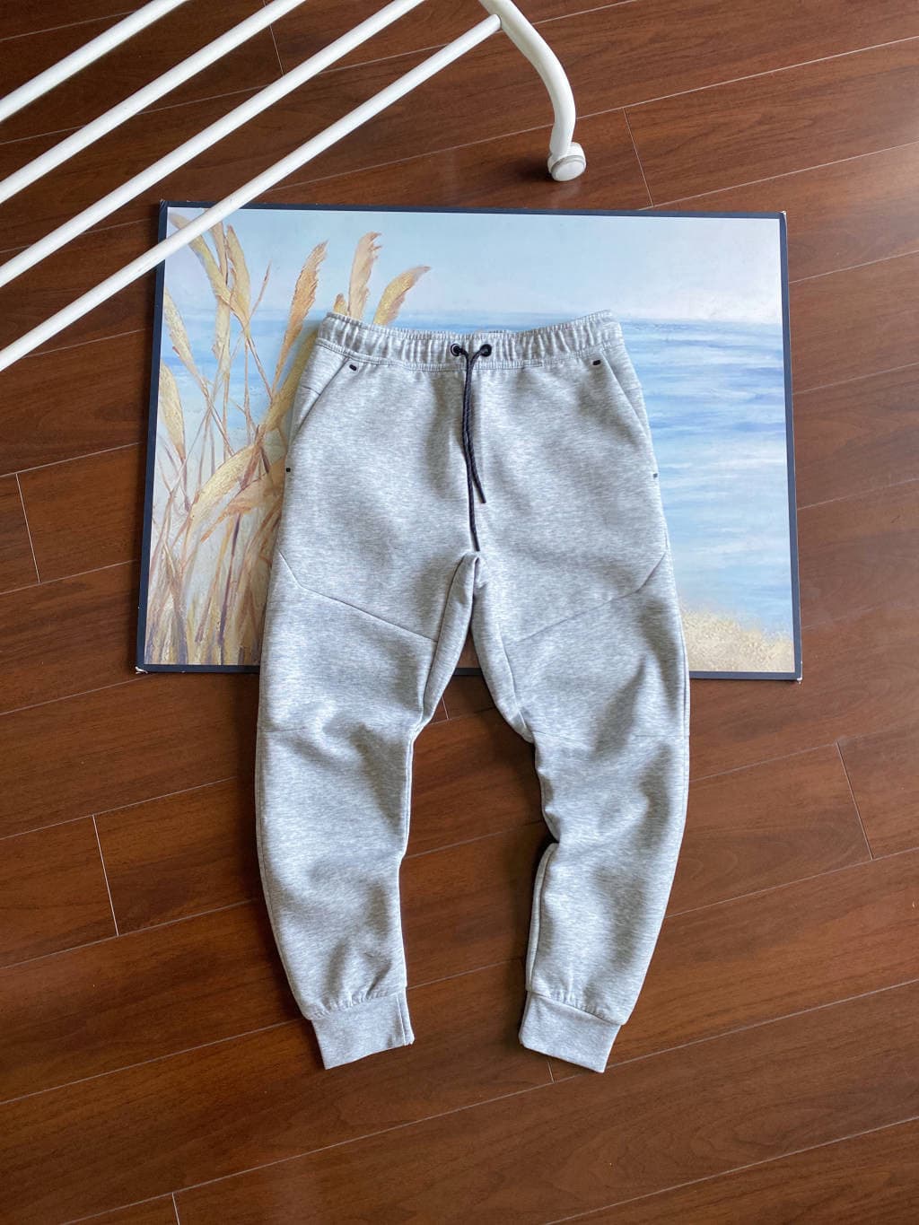 Ensemble veste et pantalon de survêtement laminé TECH FIEECE, style décontracté, hiver, printemps et automne, avec fermeture éclair.