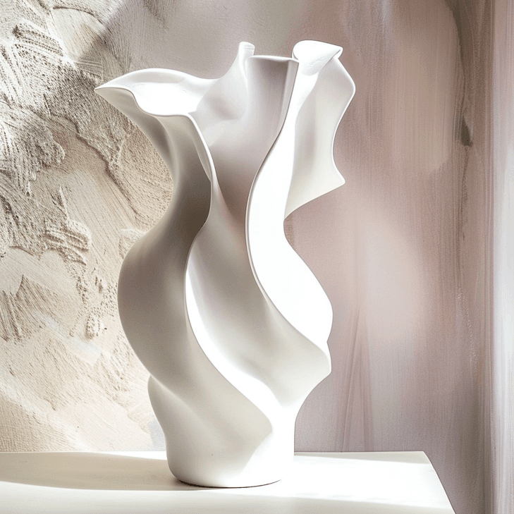 Creative Art Simulation Vase Ins Style High Aesthetic Living Room Flower Arranger Home Wine Cabinet Decoration Niche