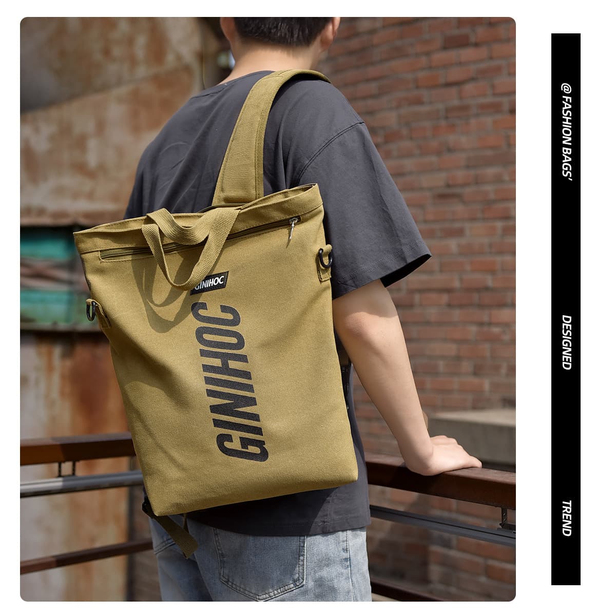 Men's Bags Men's Backpack Commuter Bag Large Capacity Multi Function Multi Function Bag Outdoor Shoulder Messenger Painting Bag