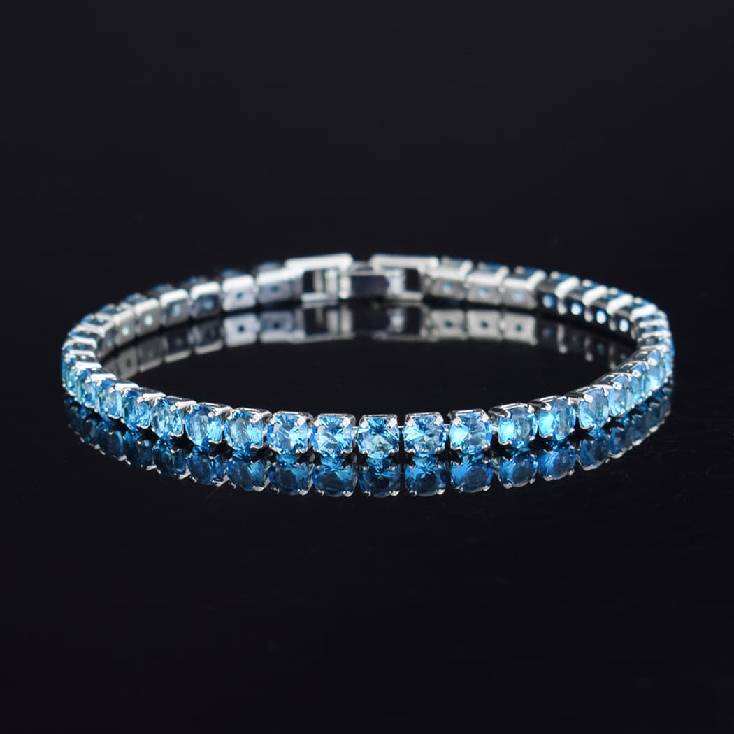 Men's Hip-Hop Micro Pave Dia Tennis Bracelet For Women Jewelry Hot