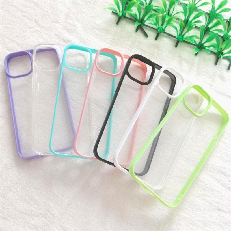 Suitable For IPhone 17 Pro Groove Phone Epoxy Cream Glue DIY Acrylic Hard Case
