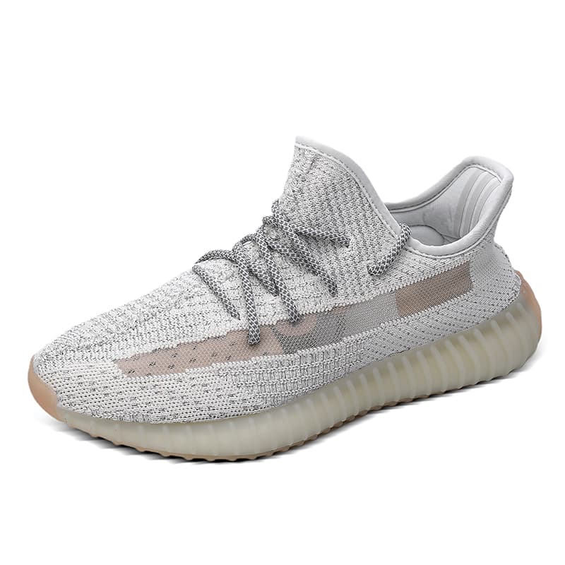Chaussures de couple pour hommes 350 véritables semelles en pop-corn, chaussures de sport légères, chaussures de course décontractées et souples