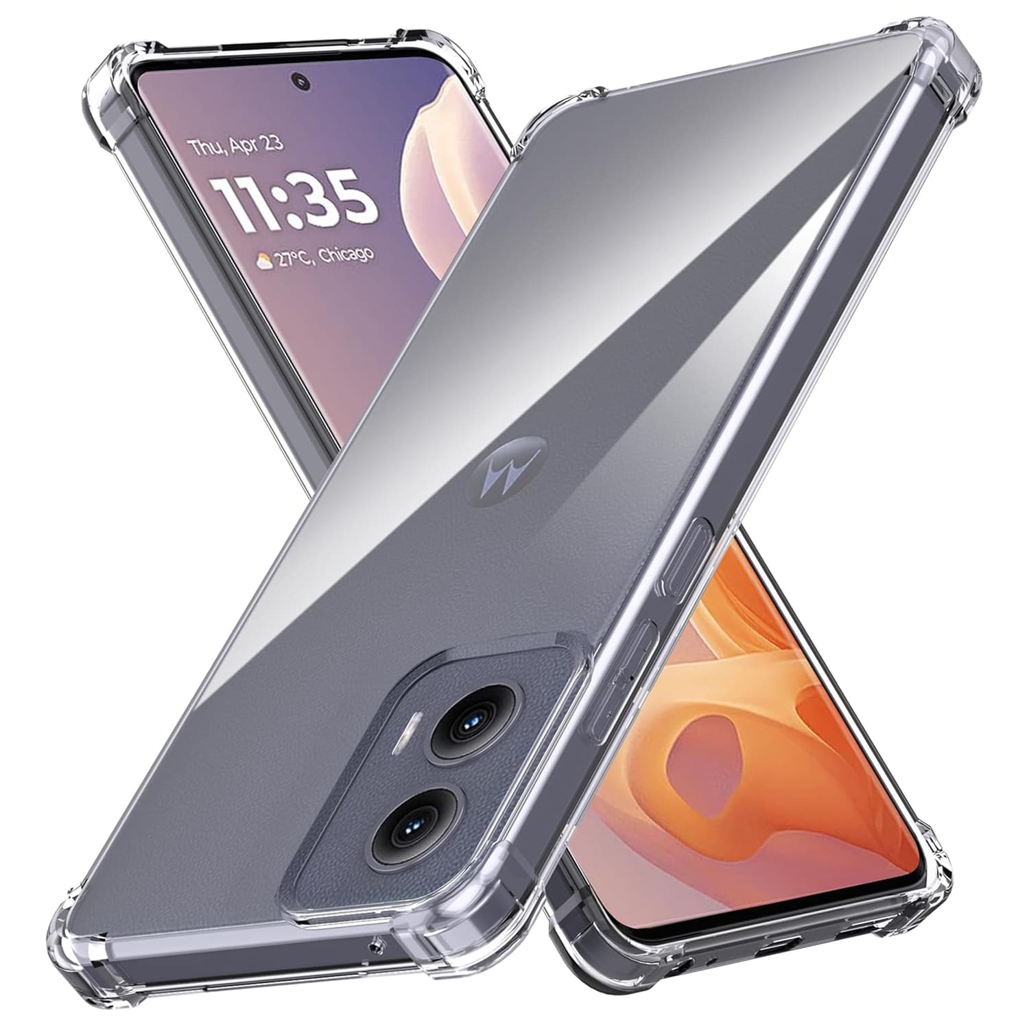 Shockproof Airbag TPU Case for Motorola Moto G85 G04 G04S G14 G24 Power G34 G54 G84 Protective Cover Capa Fundas Coque