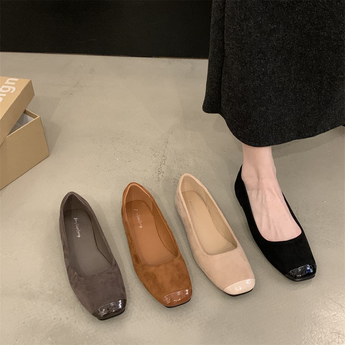 Women's new soft flat slip-on shoes