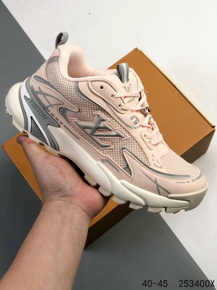 Louis Vuitton Tatic Runner - Bout rond, lacets, petit talon - Chaussures décontractées pour homme, style quotidien