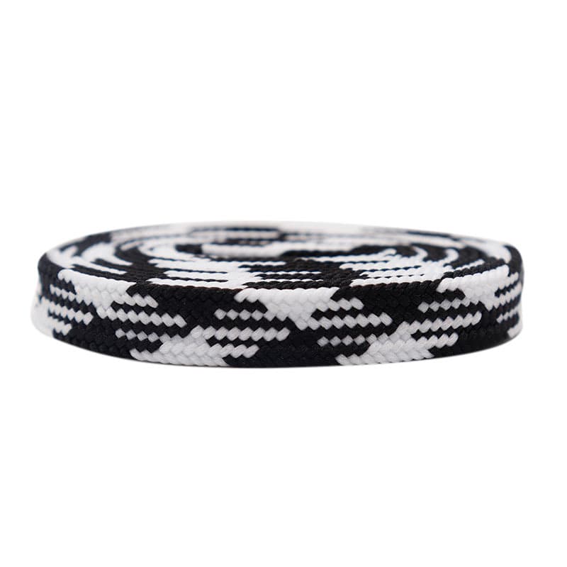 Diamond flat two-color shoelaces fit board shoes canvas shoes casual shoes accessories rope