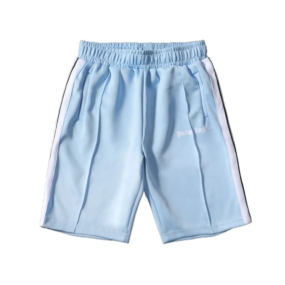 Pantalon cinq-quarts à rayures contrastées Palm Angel, version correcte, pour hommes et femmes, short droit pour couples