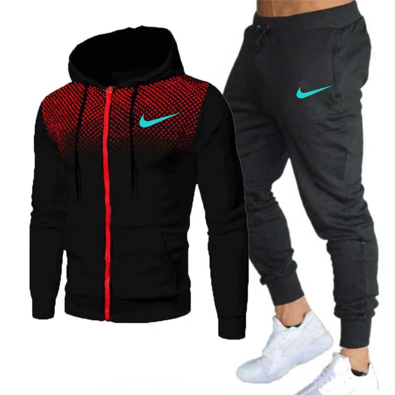 Ensemble mode homme tendance 2026, pull décontracté, sweat à capuche